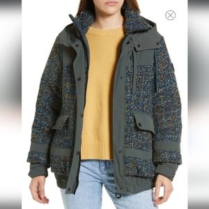 NOIZE Safara Mixed Media Jacket